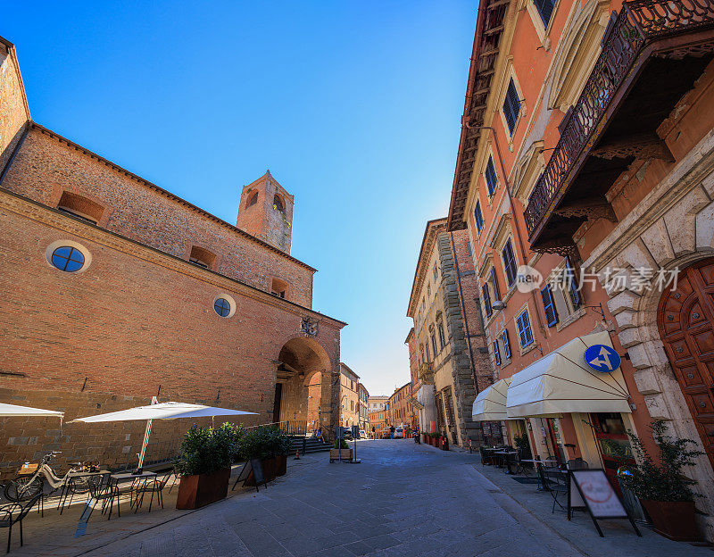 Città della Pieve街头生活，意大利小镇翁布里亚地区